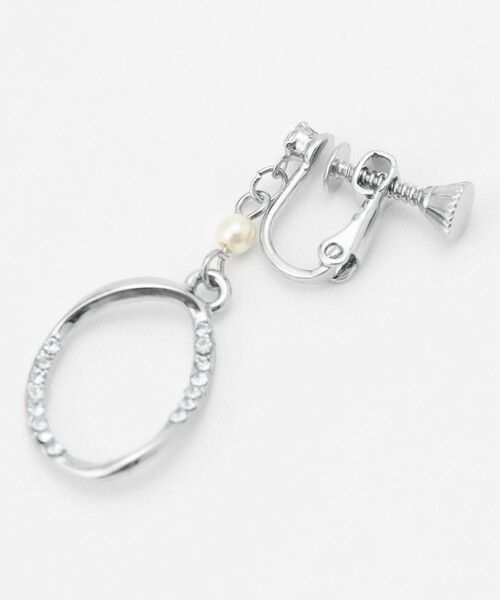 ANY SIS / エニィスィス ピアス・イヤリング | オーバルストーンライン イヤリング | 詳細4