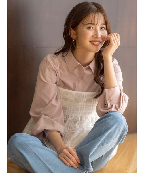 ANY SIS / エニィスィス キャミソール・チューブトップ | 【洗える】ラッセルレース キャミソール | 詳細1