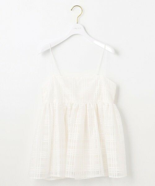 ANY SIS / エニィスィス キャミソール・チューブトップ | 【洗える】ラッセルレース キャミソール | 詳細4