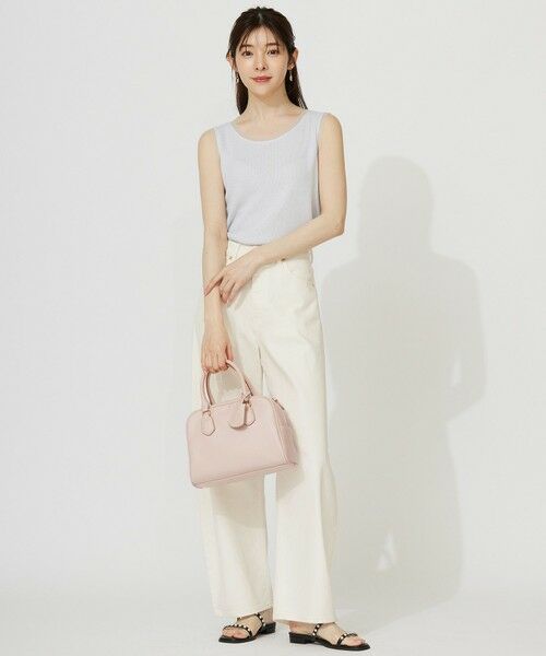 ANY SIS / エニィスィス タンクトップ | 【洗える】チュールコンビラメ タンクトップ | 詳細10