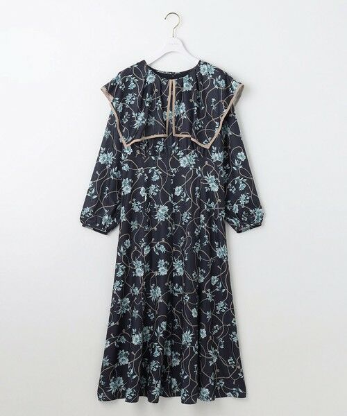 ANY SIS / エニィスィス ロング・マキシ丈ワンピース | 【洗える】スカーフデザインプリント ワンピース | 詳細10