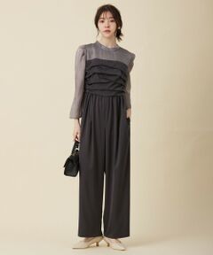 ANY SIS / エニィスィス サロペット・オールインワン | 【洗える】デザインタック コンビネゾン