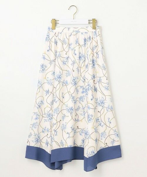 ANY SIS / エニィスィス ミニ・ひざ丈スカート | 【洗える】スカーフデザインプリント スカート | 詳細4