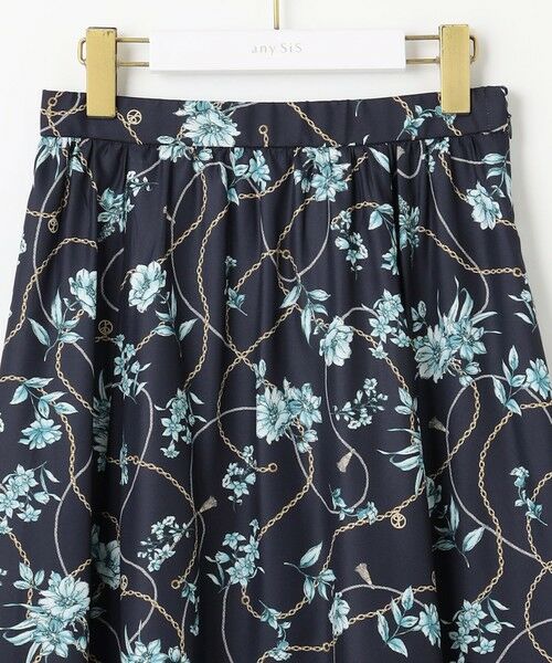 ANY SIS / エニィスィス ミニ・ひざ丈スカート | 【洗える】スカーフデザインプリント スカート | 詳細11