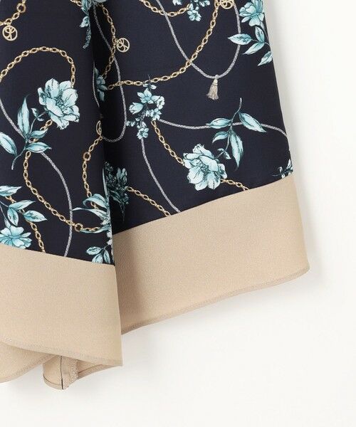 ANY SIS / エニィスィス ミニ・ひざ丈スカート | 【洗える】スカーフデザインプリント スカート | 詳細14