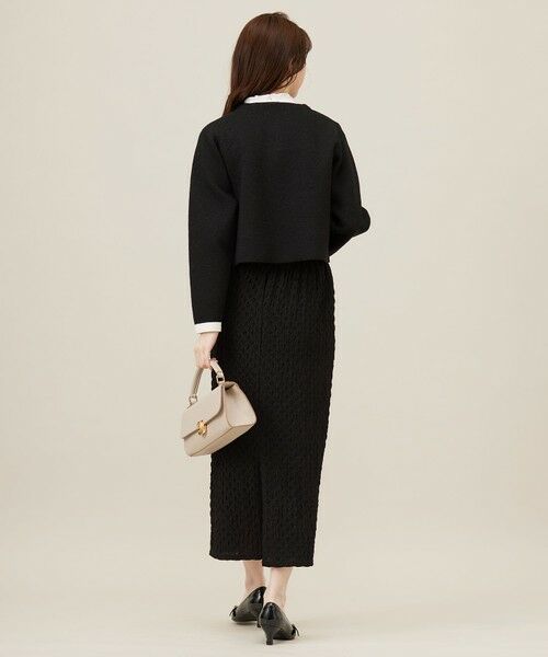 ANY SIS / エニィスィス ミニ・ひざ丈スカート | 【洗える】カットジャカードナロー スカート | 詳細13