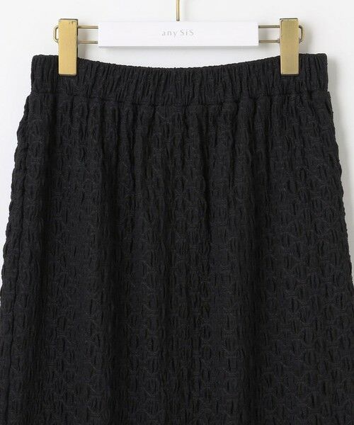 ANY SIS / エニィスィス ミニ・ひざ丈スカート | 【洗える】カットジャカードナロー スカート | 詳細16