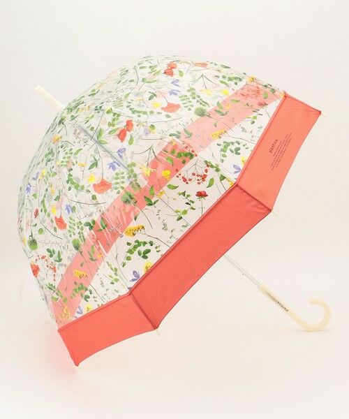 any SiS/エニィスィス 【WEB限定】Plantica×Wpc.コラボ フラワー 長傘 レッド系 2 any SiS/エニィスィス 【WEB限定】Plantica×Wpc.コラボ フラワー 長傘 レッド系 2