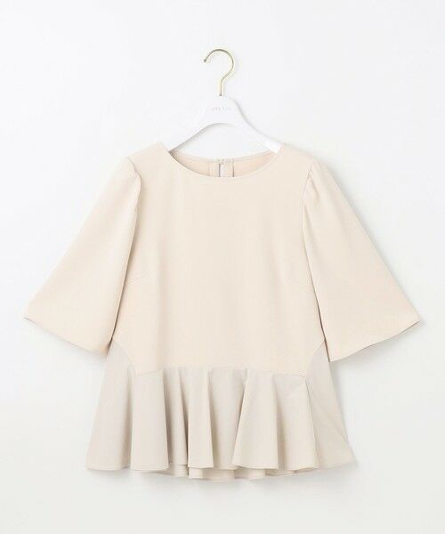 ANY SIS / エニィスィス シャツ・ブラウス | 【撥水・接触冷感・UVカット】コンフォートイージーペプラム  ブラウス | 詳細4