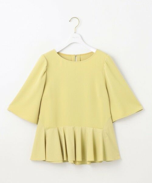 ANY SIS / エニィスィス シャツ・ブラウス | 【撥水・接触冷感・UVカット】コンフォートイージーペプラム  ブラウス | 詳細6