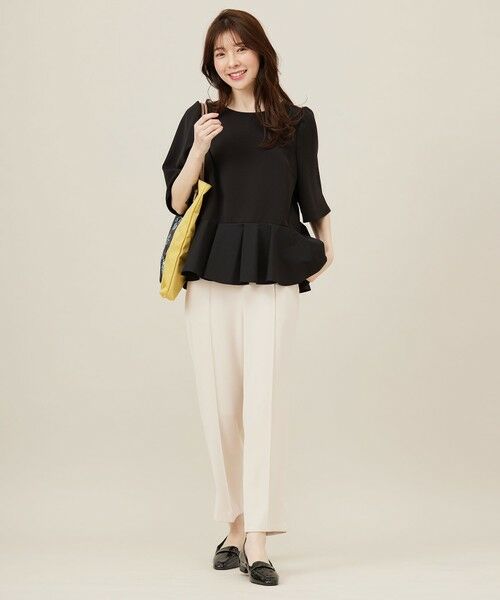 ANY SIS / エニィスィス シャツ・ブラウス | 【撥水・接触冷感・UVカット】コンフォートイージーペプラム  ブラウス | 詳細17