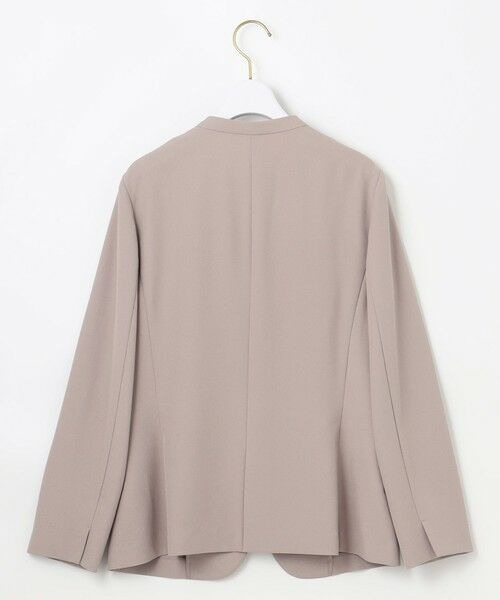 ANY SIS / エニィスィス ノーカラージャケット | 【UVカット・接触冷感・吸水速乾】スマートビューティストレッチ ノーカラージャケット | 詳細4