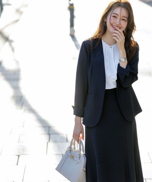 S.BIKKEMBERGS ノーカラー ジャケット 48 比翼ノーカラージャケット（ニット）｜STRASBURGO OUTLET