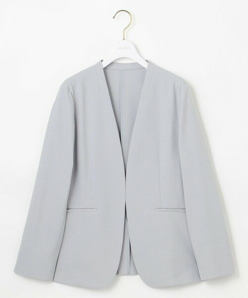 ANY SIS / エニィスィス ノーカラージャケット | 【UVカット・接触冷感・吸水速乾】スマートビューティストレッチ ノーカラージャケット | 詳細20