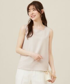 ANY SIS / エニィスィス タンクトップ | 【洗える】サテン2WAY タンクトップ