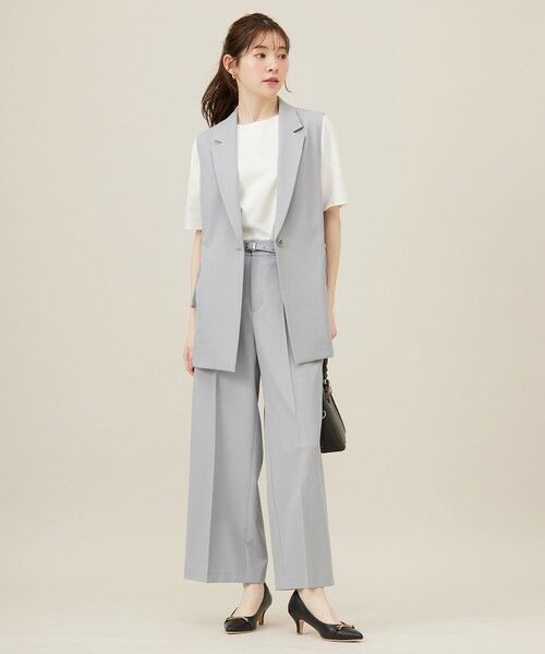 ANY SIS / エニィスィス カットソー | 【洗える】サテン プルオーバー | 詳細18