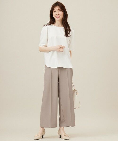 ANY SIS / エニィスィス カットソー | 【洗える】サテン プルオーバー | 詳細20