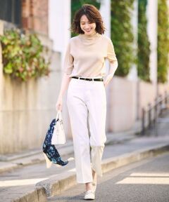 ANY SIS / エニィスィス デニムパンツ | 【美Denimシリーズ】センタープレスセミフレア デニム