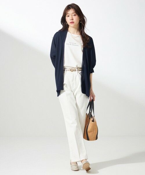 ANY SIS / エニィスィス デニムパンツ | 【美Denimシリーズ】センタープレスセミフレア デニム | 詳細26