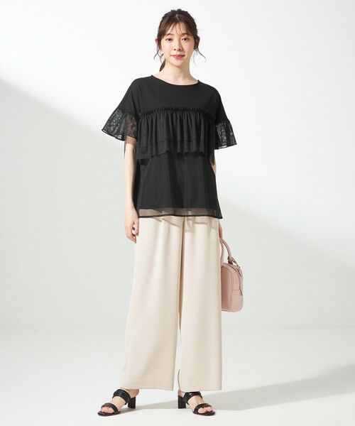 ANY SIS / エニィスィス その他パンツ | 【撥水・接触冷感・UVカット】コンフォートイージー ワイドパンツ | 詳細4