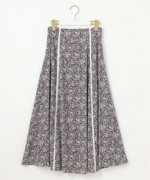 ANY SIS / エニィスィス ミニ・ひざ丈スカート | 【洗える】ラインポイントフラワー スカート | 詳細10