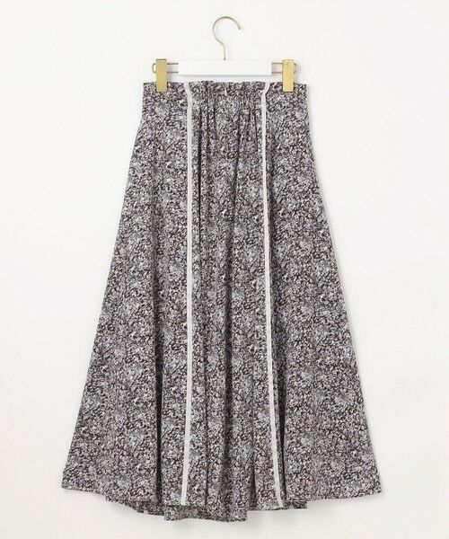 ANY SIS / エニィスィス ミニ・ひざ丈スカート | 【洗える】ラインポイントフラワー スカート | 詳細11