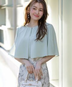 ANY SIS / エニィスィス シャツ・ブラウス | 【洗える】ケープフレアスリーブ ブラウス