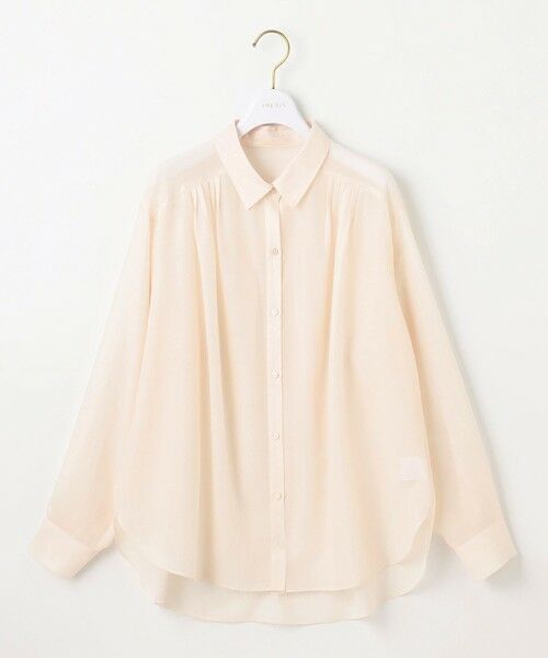 ANY SIS / エニィスィス シャツ・ブラウス | 【洗える】リネンライクシアーローン ブラウス | 詳細5