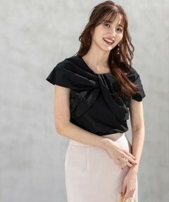 ANY SIS / エニィスィス シャツ・ブラウス | 【洗える】ツイストフロント ブラウス