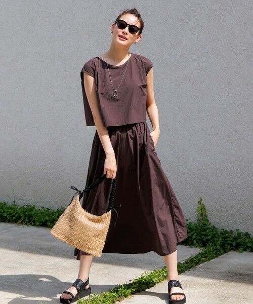 ANY SIS / エニィスィス ショルダーバッグ | シャーリングサマー バッグ | 詳細6