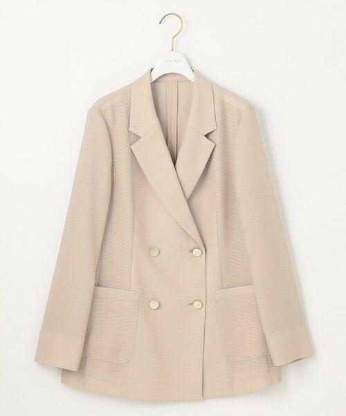 ANY SIS / エニィスィス テーラードジャケット | 【吸水速乾・洗える】シアーメッシュ ジャケット | 詳細17