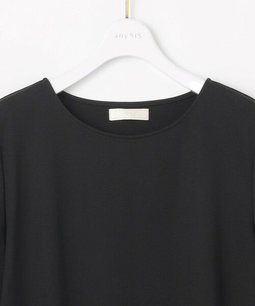 ANY SIS / エニィスィス カットソー | 【洗える】シアーコンビ プルオーバー | 詳細8