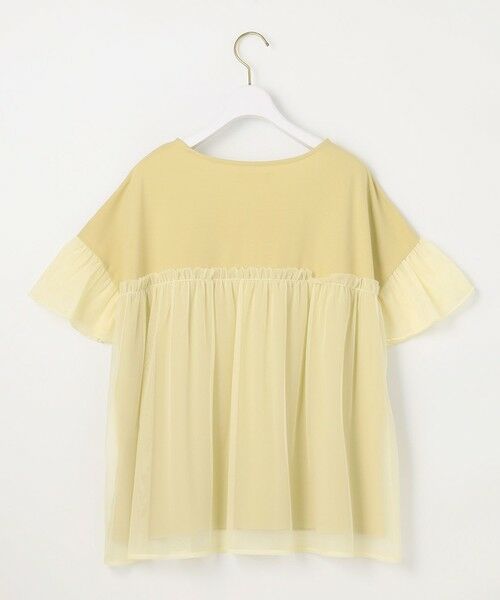 ANY SIS / エニィスィス カットソー | 【洗える】チュール重ね プルオーバー | 詳細7