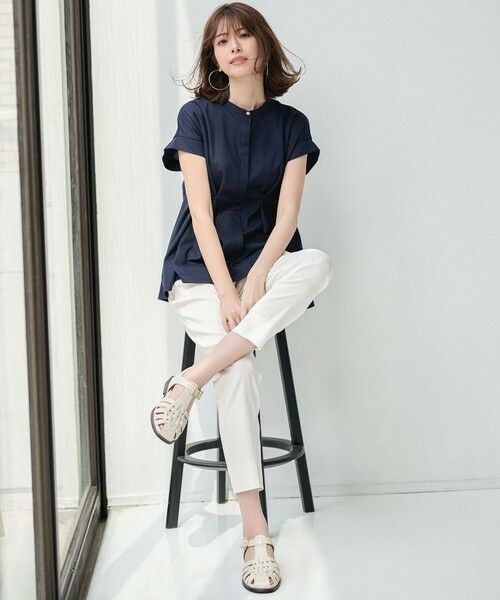 ANY SIS / エニィスィス シャツ・ブラウス | 【洗える】カナパジャージー ブラウス | 詳細1