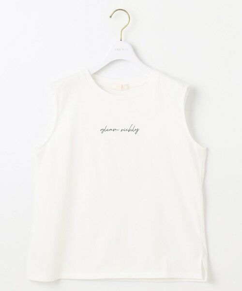 ANY SIS / エニィスィス カットソー | 【洗える】ノースリーブロゴ Tシャツ | 詳細11