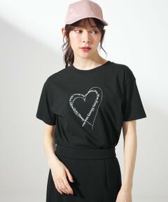 ANY SIS / エニィスィス カットソー | 【洗える】アソートロゴ Tシャツ