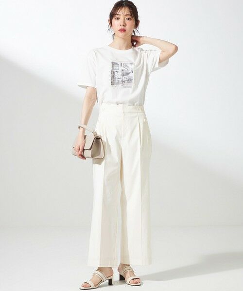 ANY SIS / エニィスィス カットソー | 【洗える】アソートロゴ Tシャツ | 詳細21