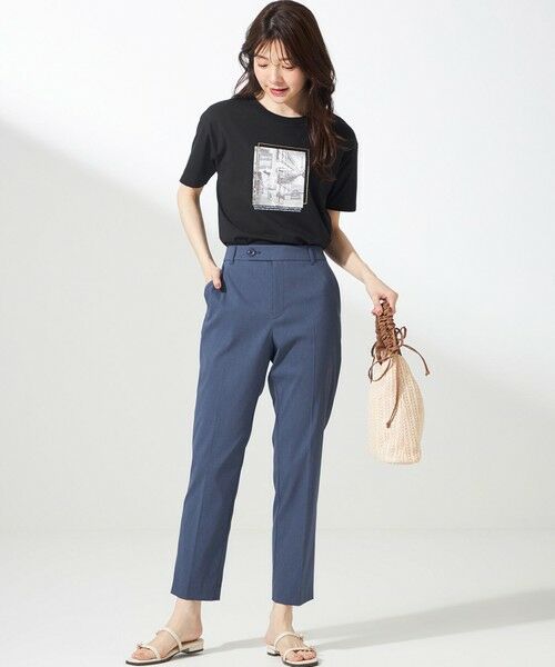 ANY SIS / エニィスィス カットソー | 【洗える】アソートロゴ Tシャツ | 詳細23