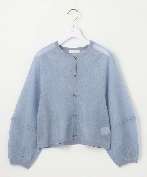 ANY SIS / エニィスィス カーディガン・ボレロ | 【洗える】シアーランタンスリーブ カーディガン | 詳細4