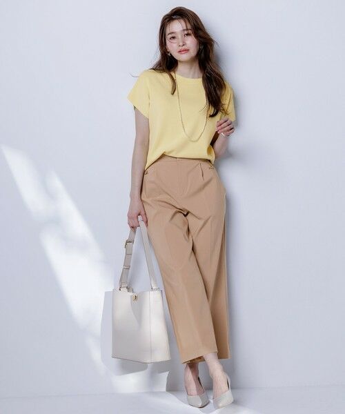 ANY SIS / エニィスィス ニット・セーター | 【接触冷感・UVカット・洗える】ビューティクール フレンチ ニットＴ | 詳細8