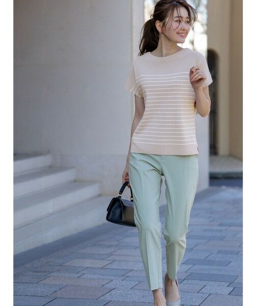 ANY SIS / エニィスィス ニット・セーター | 【接触冷感・UVカット・洗える】ビューティクール フレンチ ニットＴ | 詳細11