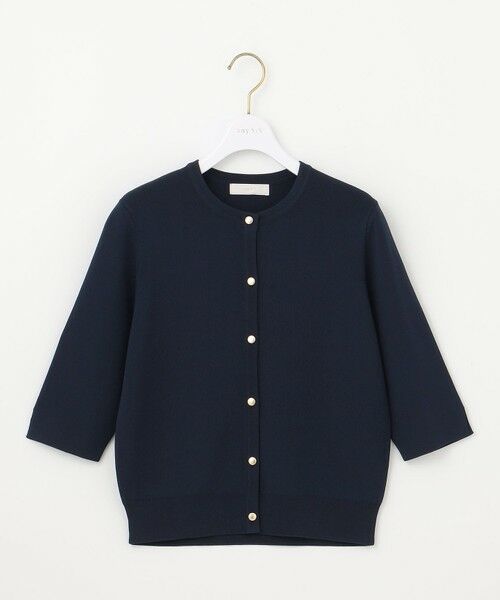 ANY SIS / エニィスィス カーディガン・ボレロ | 【接触冷感・UVカット・洗える】ハーフスリーブ カーディガン | 詳細5