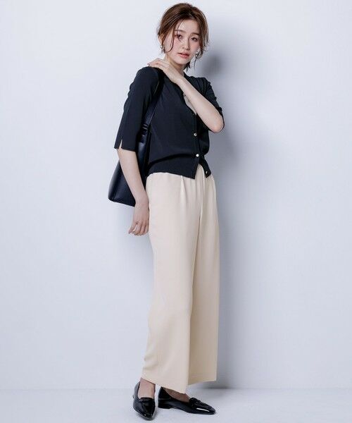 ANY SIS / エニィスィス カーディガン・ボレロ | 【接触冷感・UVカット・洗える】ハーフスリーブ カーディガン | 詳細4