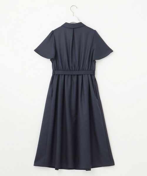 ANY SIS / エニィスィス ロング・マキシ丈ワンピース | 【接触冷感・UVカット・速乾】スムージーポリエステル シャツワンピース | 詳細11