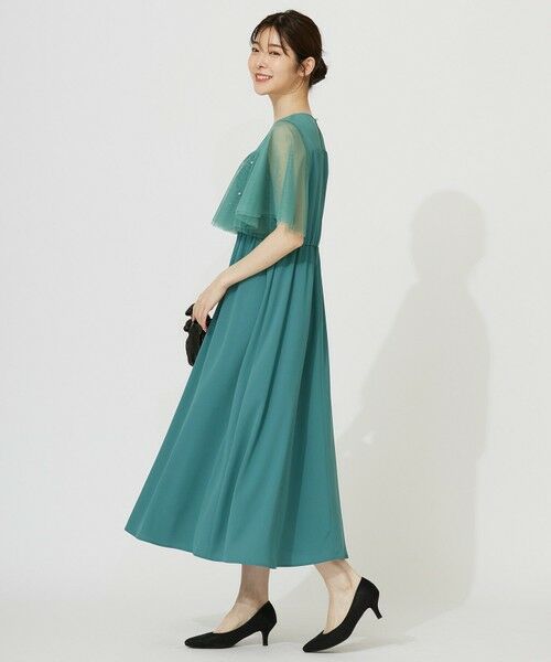 ANY SIS / エニィスィス ドレス | 【Lily Calin】ラッフルチュールフェイクパール ドレス | 詳細3