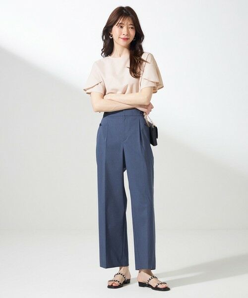 ANY SIS / エニィスィス その他パンツ | 【ストレッチ・接触冷感・撥水・UVカット・洗える】エアリーストレッチ ワイドパンツ | 詳細3