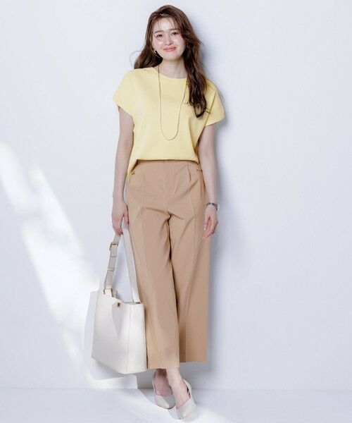 ANY SIS / エニィスィス その他パンツ | 【ストレッチ・接触冷感・撥水・UVカット・洗える】エアリーストレッチ ワイドパンツ | 詳細17