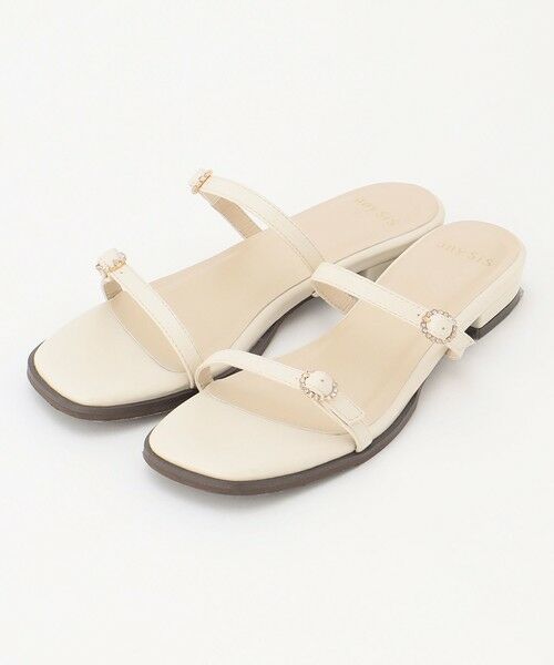 ANY SIS / エニィスィス サンダル | 【23.0~24.0cm】フェミニンフラット サンダル | 詳細9