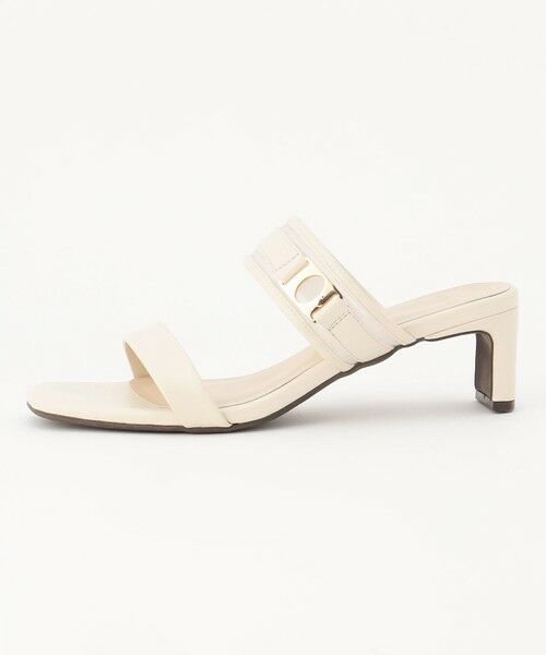 ANY SIS / エニィスィス サンダル | 【23.0~24.0cm】シアーメタルバックルヒール サンダル | 詳細8