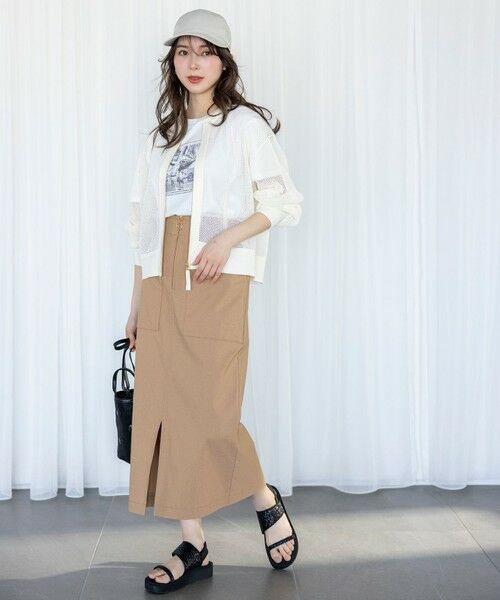 ANY SIS / エニィスィス ミニ・ひざ丈スカート | 【2WAY】フロントジップタイト スカート | 詳細24